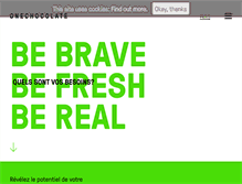 Tablet Screenshot of onechocolatecomms.fr